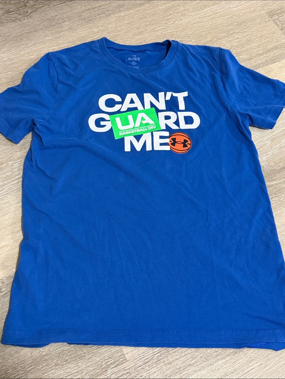 Under Armour Royal Blue Graphic Basketball Tee